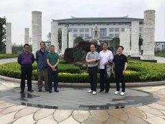 中国殡葬协会王宏阶、杨世森一行莅临考察指导